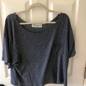 Urban loose grey shirt